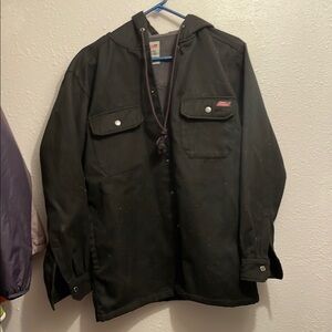 Dickies Black Military Field Jacket Durable Design